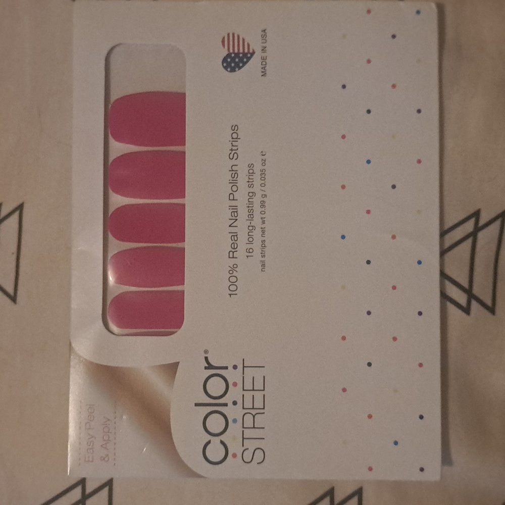 Pink Nail Polish Strips Wow in Macau